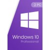 MS Windows 10 Professional (32/64 Bit) /2 PC