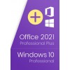 Windows 10 Pro Key + Office 2021 Professional Plus Key - Package