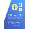 Windows 11 Pro Key + Office 2016 Professional Plus Key - Package