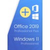 Windows 11 Pro Key + Office 2019 Professional Plus Key - Package
