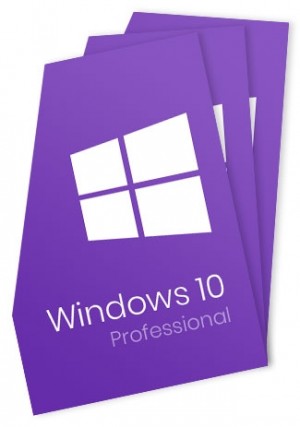Windows 10 Professional 32/64-Bit - 3 Keys