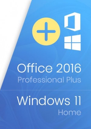 Windows 11 Home Key + Office 2016 Professional Plus Key - Package
