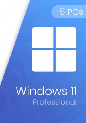 Windows 11 Professional Key 32/64-Bit (5 PCs)