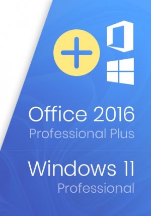 Windows 11 Pro Key + Office 2016 Professional Plus Key - Package