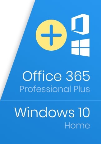Windows 10 Home Key + Office 365 Account - Package