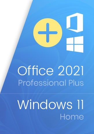 Windows 11 Home Key + Office 2021 Professional Plus Key - Package