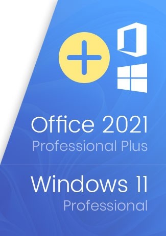 Windows 11 Pro Key + Office 2021 Professional Plus Key - Package